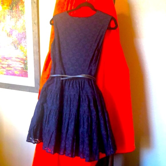 SOLD 117 Belted Lace Zara Dress - Picture 5 of 17